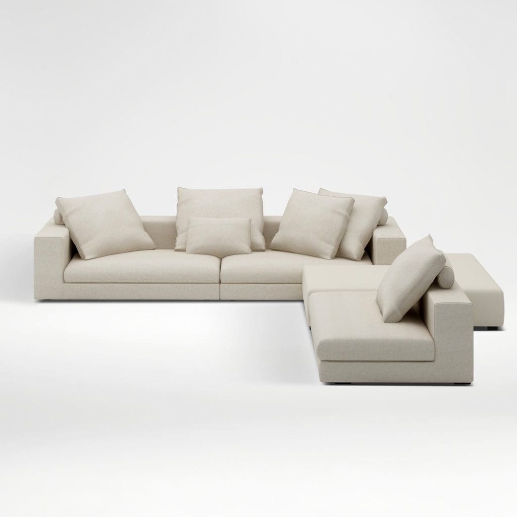 Casa Sofa RAF – LINEN SHADOW+MUSHROOM