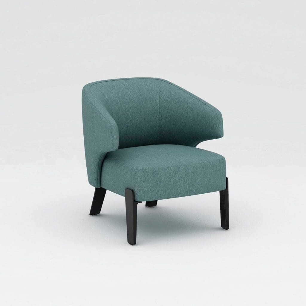 Embrace Lounge Chair – BATTLESHIP
