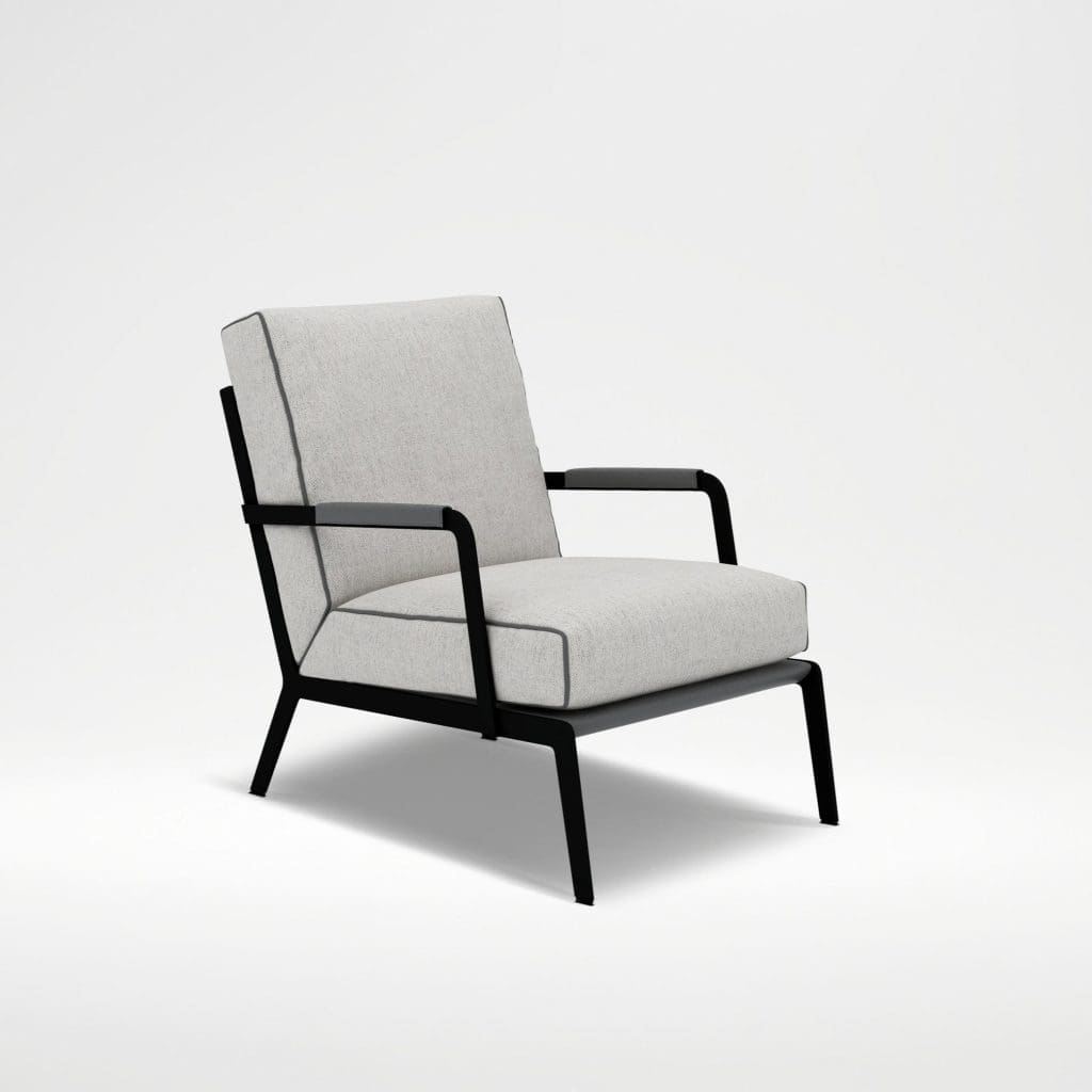 Austen fauteuil – LIQUORICE+JUTE