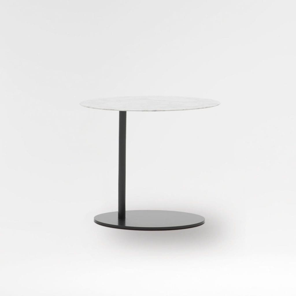 Pebble Side Table – CARRARA MARBLE
