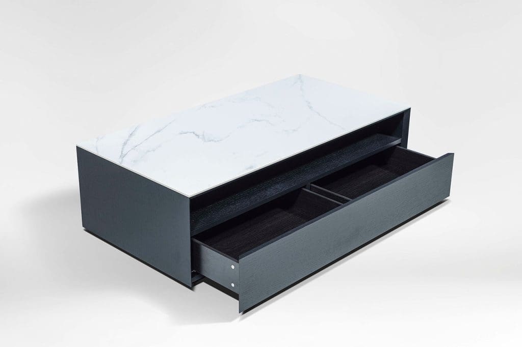 Blend salontafel – GREY OAK+WHITE CERAMIC