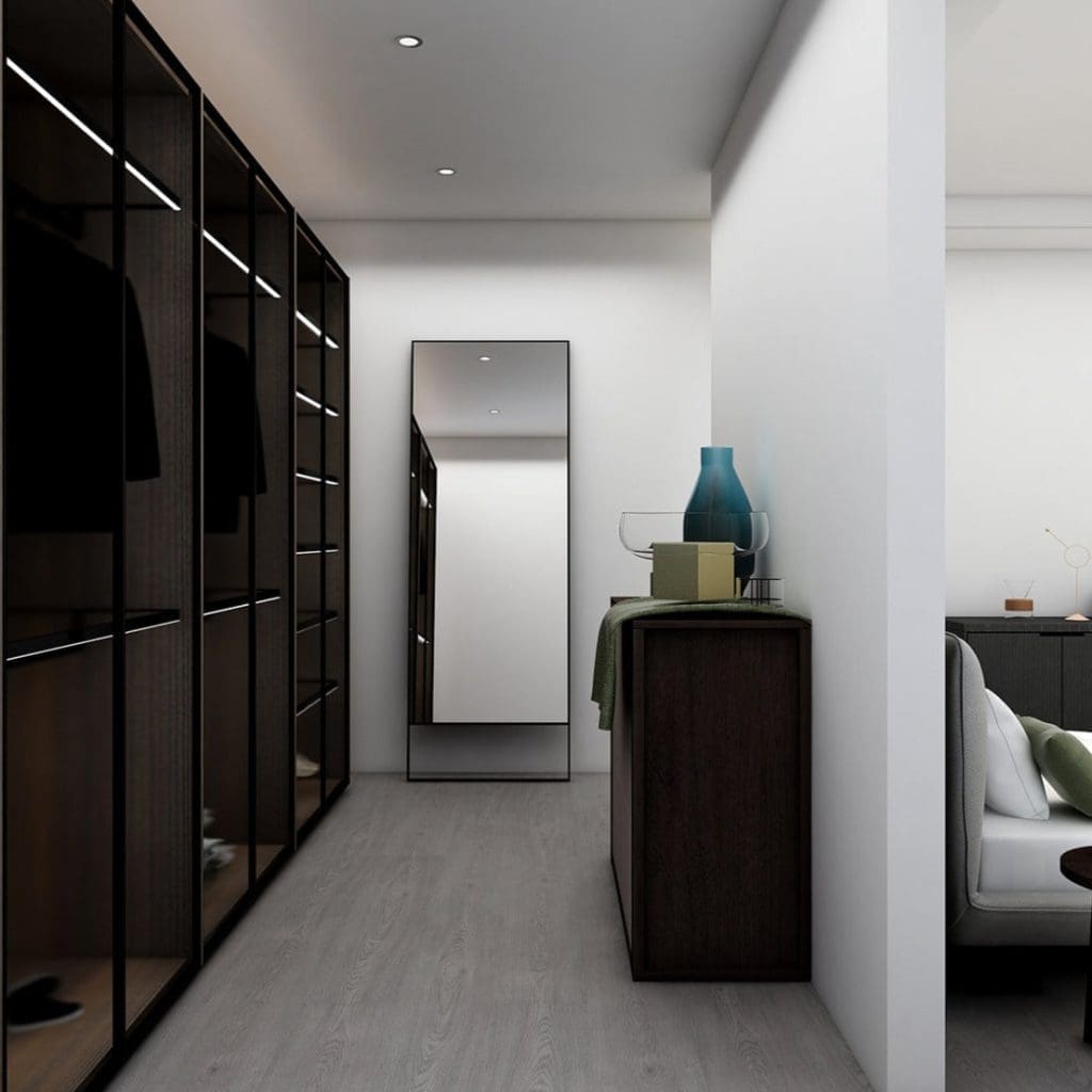 Bell Mirror – MIRROR+BLACK STEEL