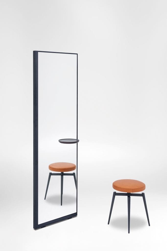 Charm Mirror – GREY OAK
