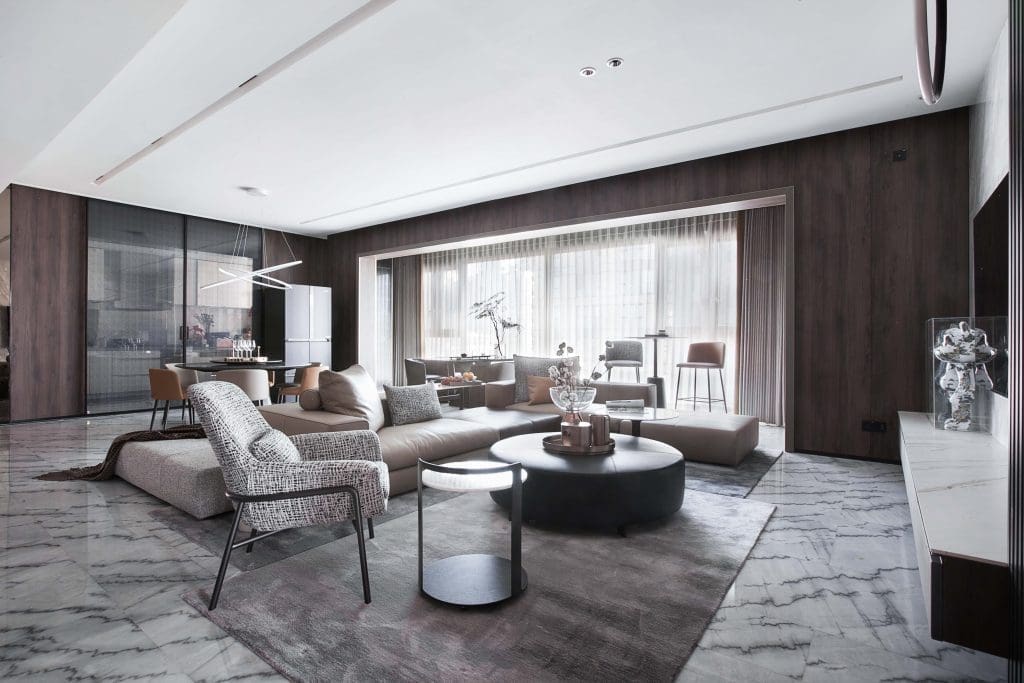 Casa Sofa RAF – LINEN SHADOW+MUSHROOM