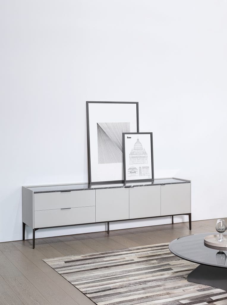Matrix kast 09 – DOVE+CARRARA MARBLE