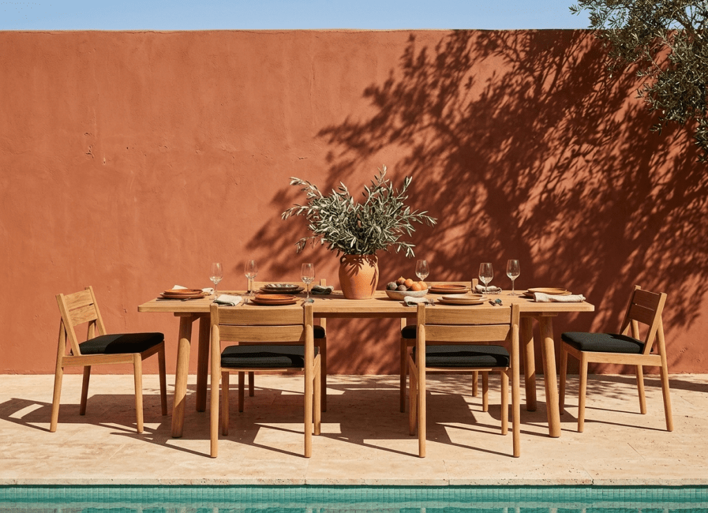 Québec Dining Table 220 – TEAK