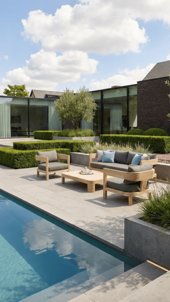 Canapé Tadoussac – TEAK+BROWN GREY