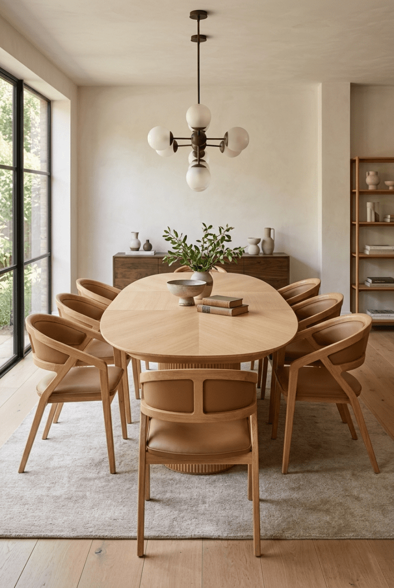 Caribou Chair – NATURAL OAK+BROWN