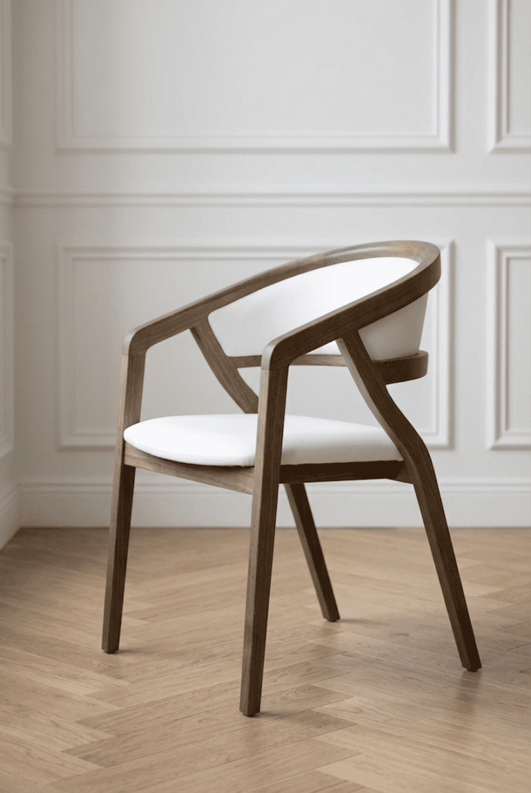 Caribou Chair – NATURAL OAK+WHITE