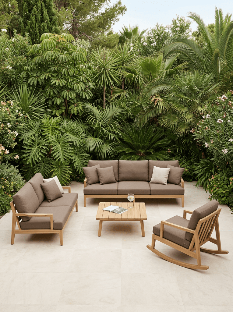 Québec Lounge Chair – TEAK+TAUPE