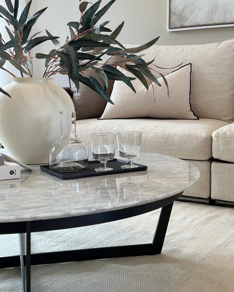 Table basse Element 06 – CARRARA MARBLE