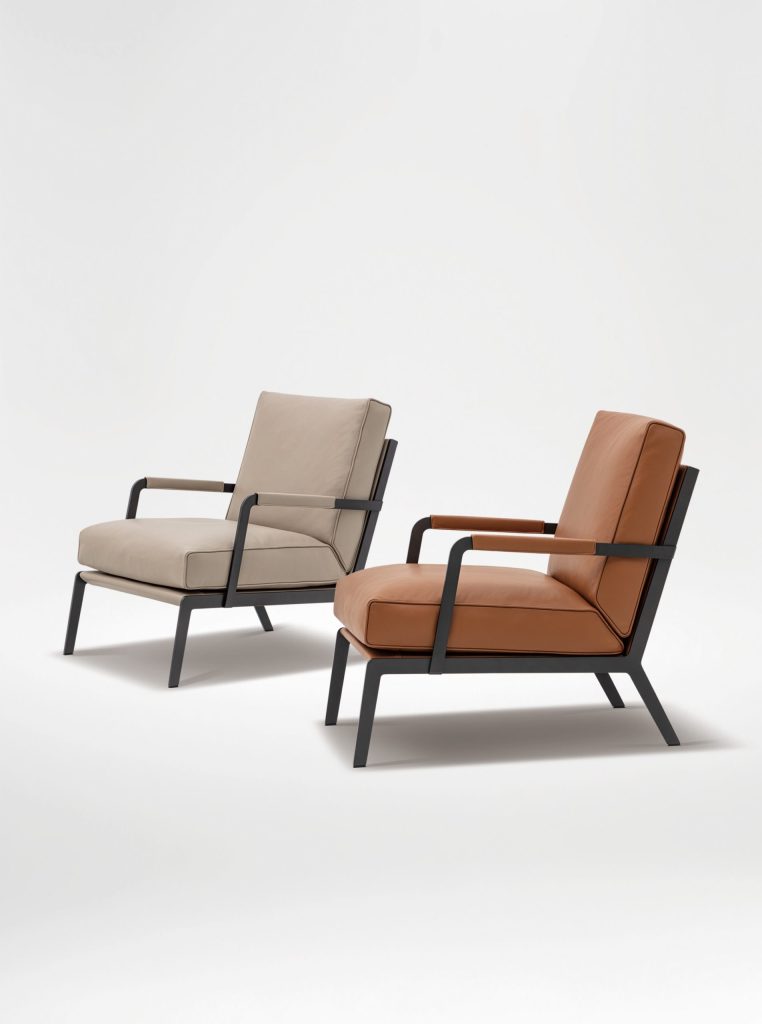 Austen fauteuil – TANGERINE