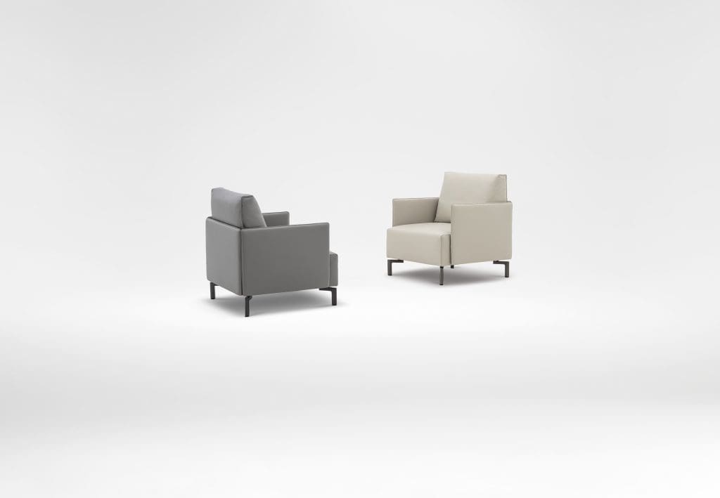 East-West Lounge Chair – BISCOTTI+CREAMSTONE