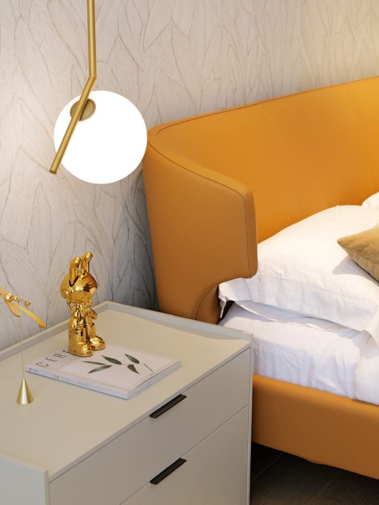 Embrace bed – TANGERINE