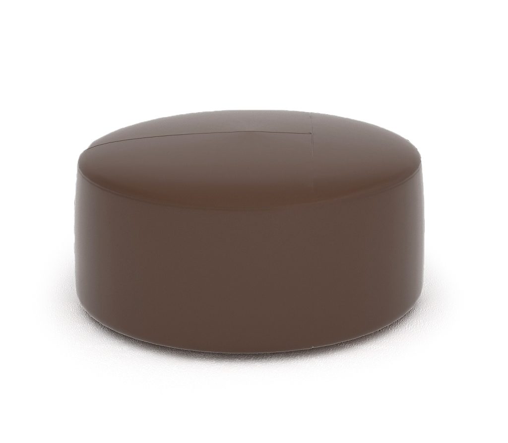 Pouf Puck – (L) MARRON