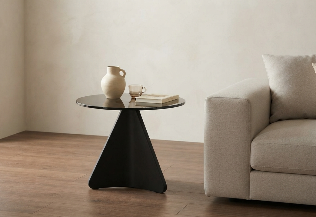 Spin Side Table 06 – ANCHOR GRAY+LAUREN BLACK GOLD