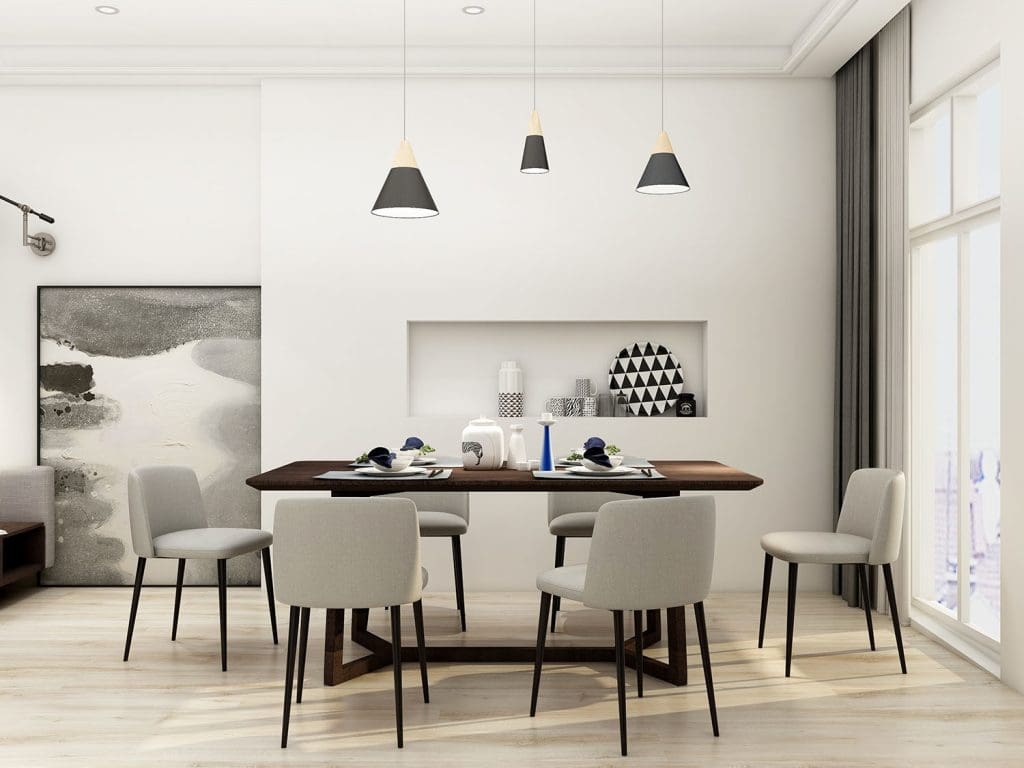 Vessel Dining Table – GREY OAK