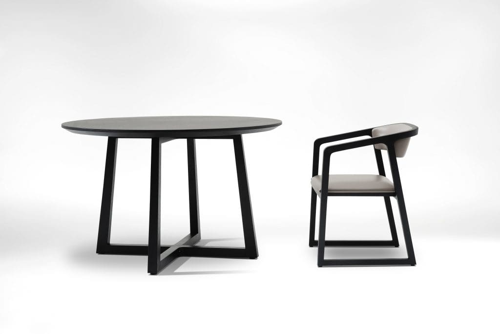 Vessel Dining Table – GREY OAK