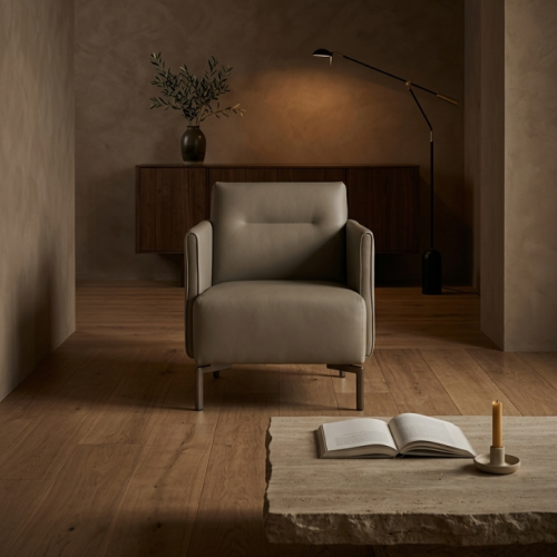 Ease Lounge Chair – BATTLESHIP