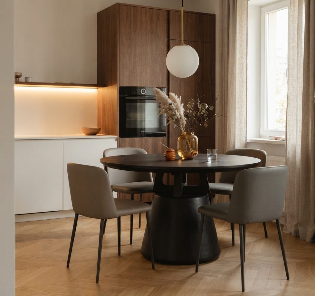 Table à manger Unity et chaise Ballet