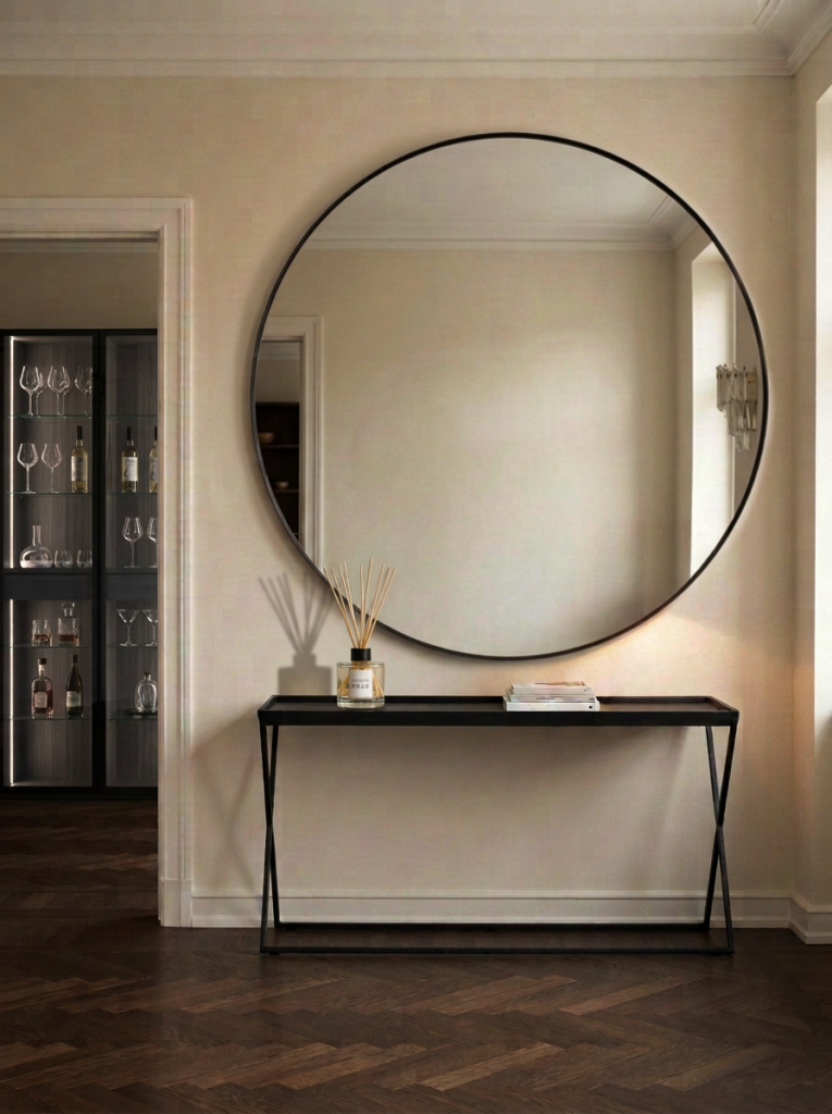 Windsor Mirror (Clear Glass), Walnut, 150 cm – KLAR MIRROR/WALNUSS